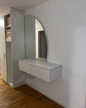 Spiegelkommode Moon halbrund