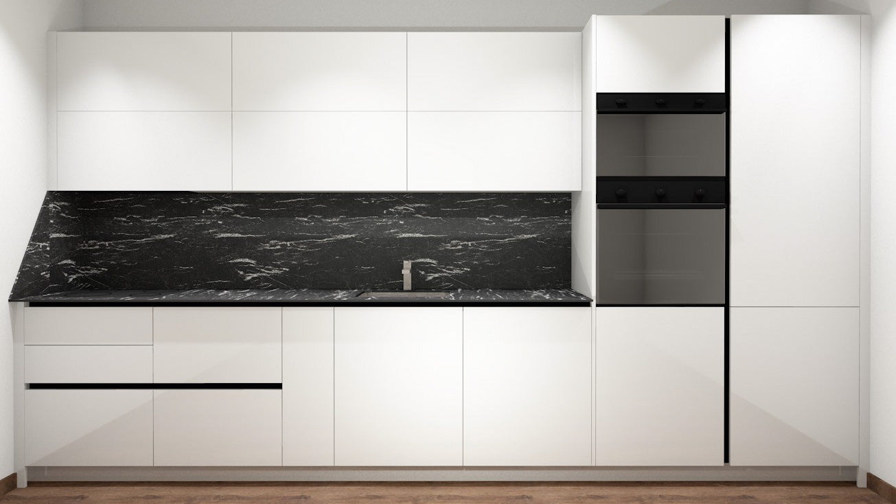 Ligne de cuisine en acrylique