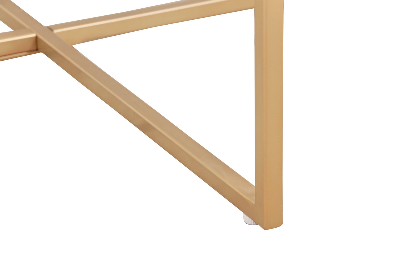 Couchtisch Alena weiss gold