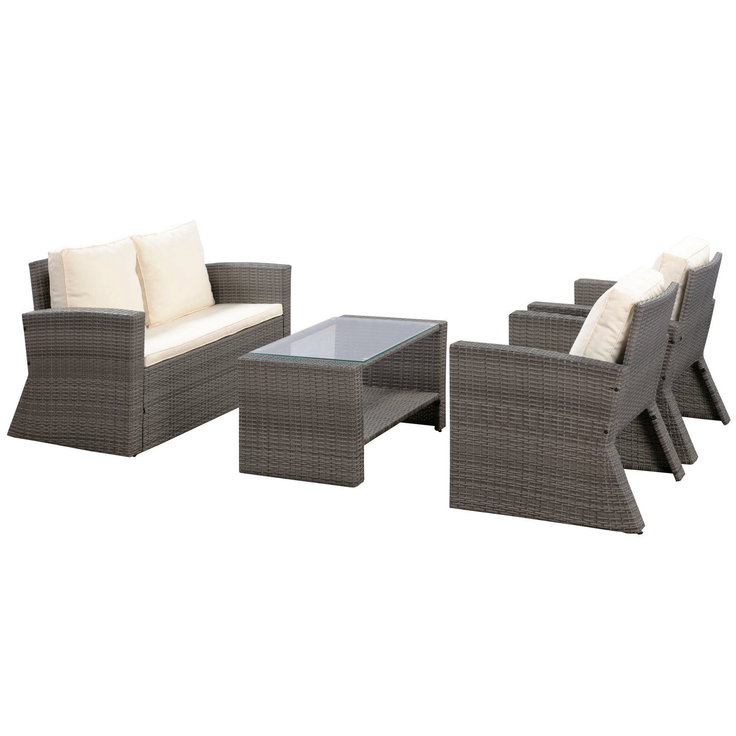 Rattanlounge Savi