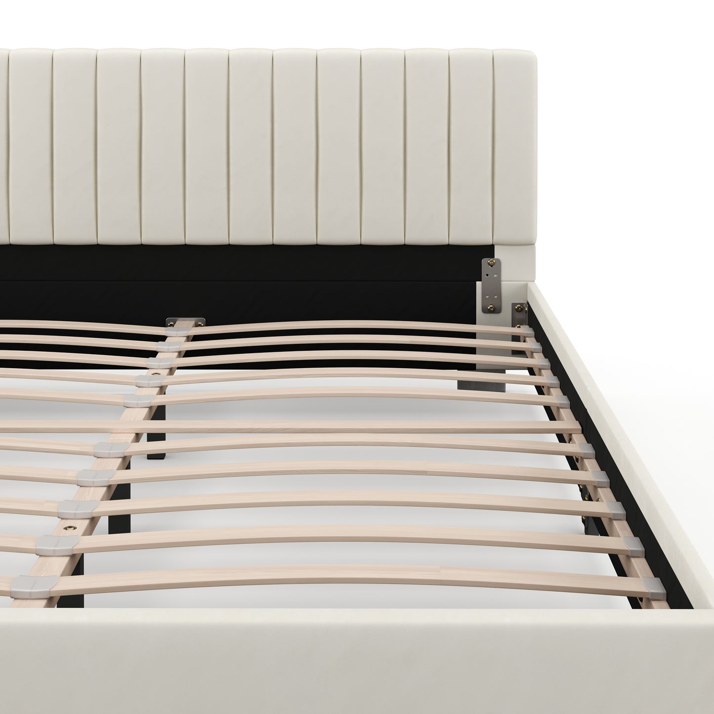 Polsterbett Alina 160 x 200 cm beige