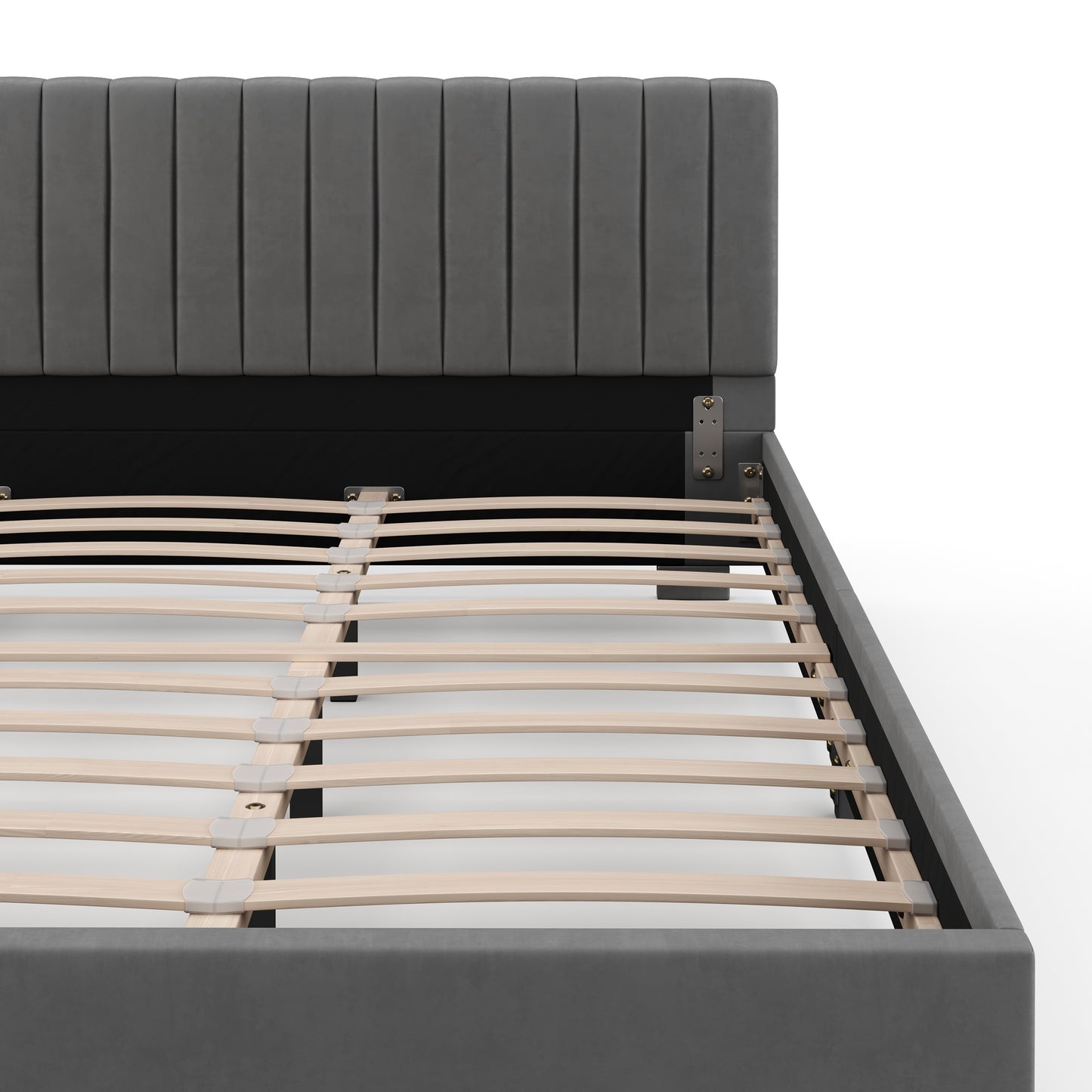 Polsterbett Alina 180 x 200 cm anthrazit