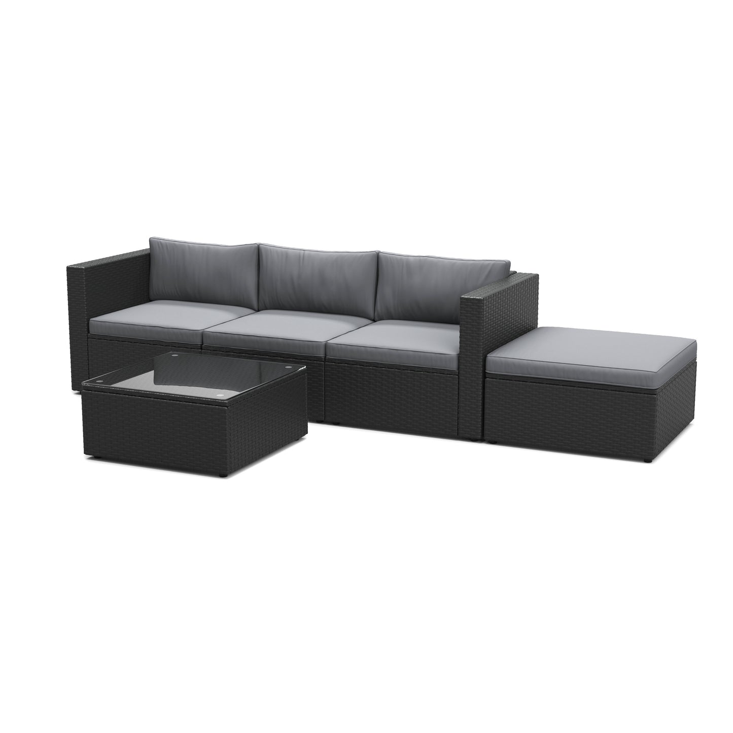 Rattan Lounge Capri