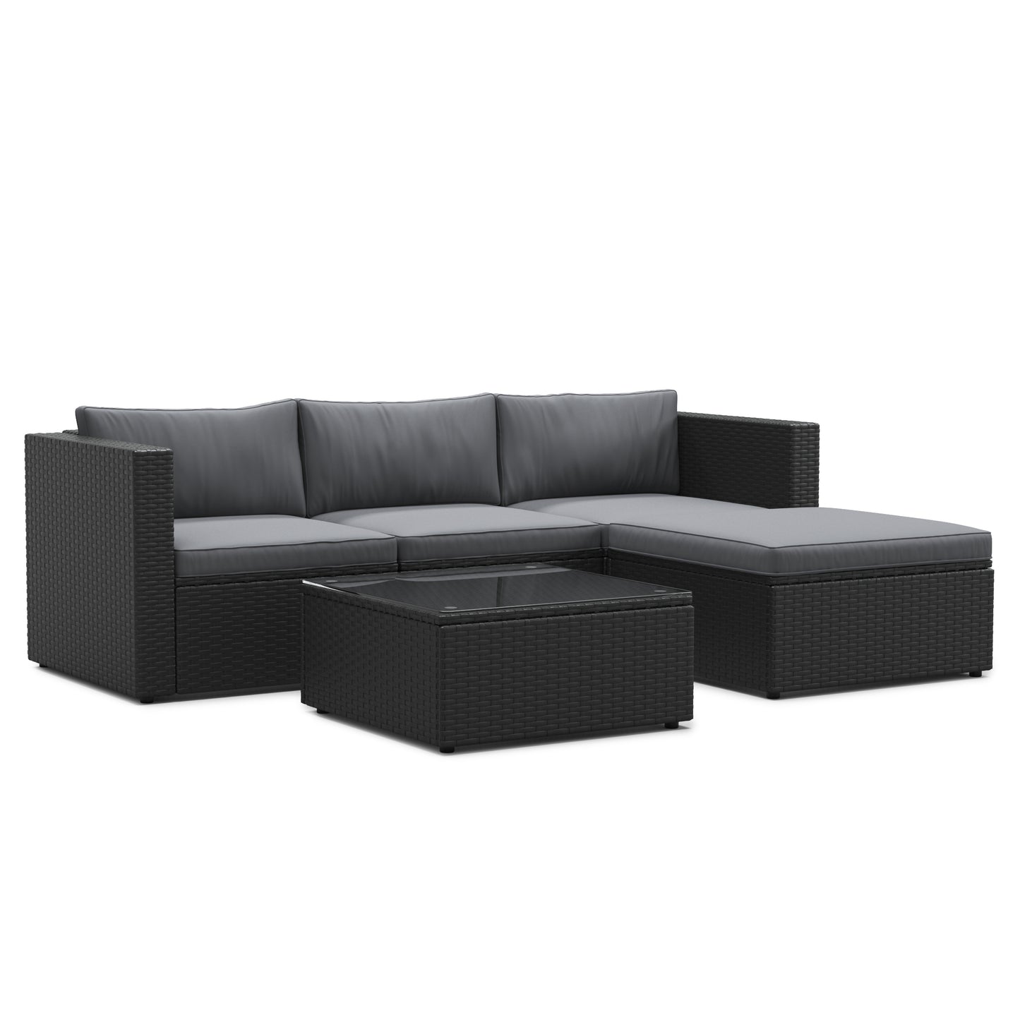 Rattan Lounge Capri